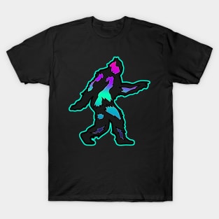 colorful sasquatch T-Shirt